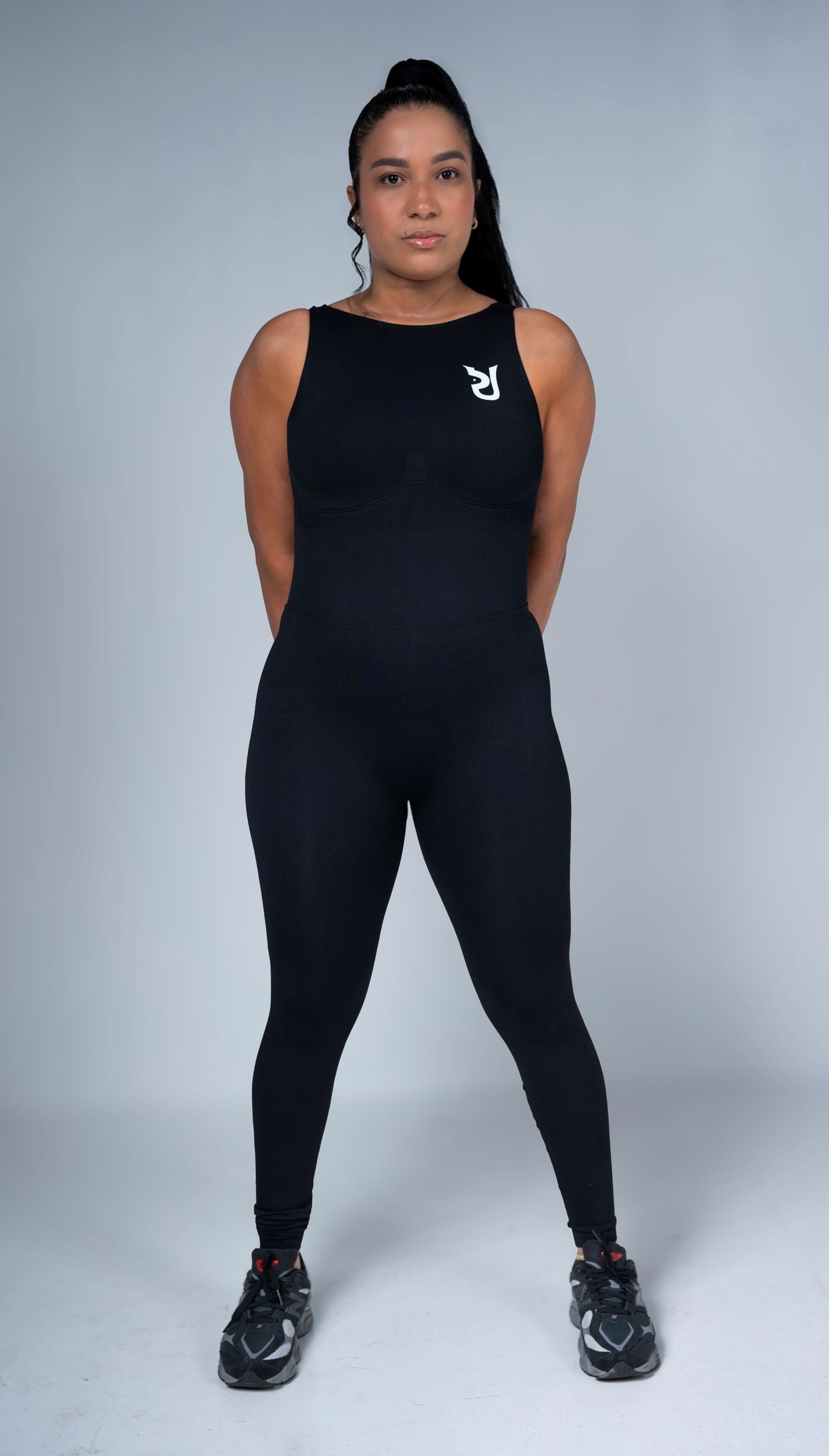 Prounique Black-FlexFit Jumpsuit